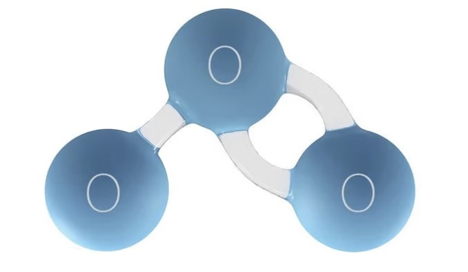 molecular structure of ozone